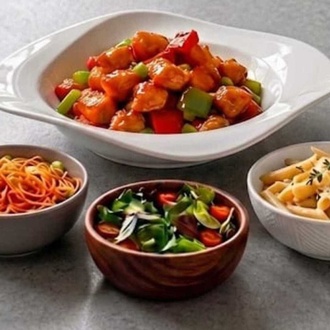 Barbekü Soslu Wok Balık görseli