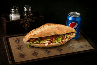 1 Tam Ekmek Arası Tavuk Döner (160 Gr.) + Pepsi (33 Cl.) görseli