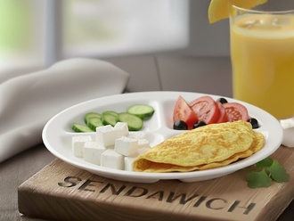 Omletli Kahvaltı Tabağı (Tek Kişilik) görseli
