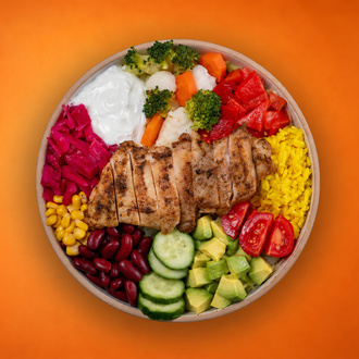 Izgara Tavuk Bowl görseli