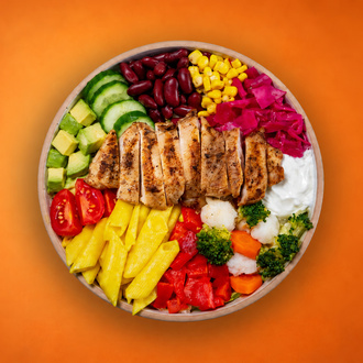 Pirzola Tavuklu Makarnalı Bowl görseli