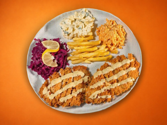 Ballı Hardallı Schnitzel görseli