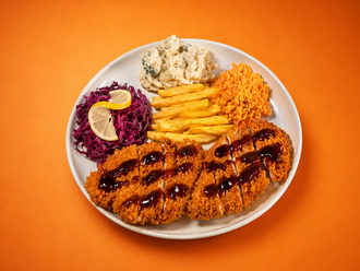 Barbekü Soslu Schnitzel görseli