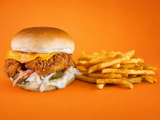 Crunchy Beast Burger görseli