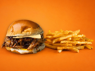 Bbq Soslu Tavuk Pirzola Burger görseli