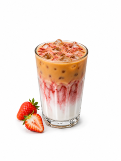 Iced Çilekli Latte görseli