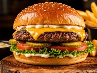 Classic Lens Burger görseli