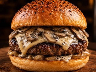 Trüf Mantarlı Burger görseli