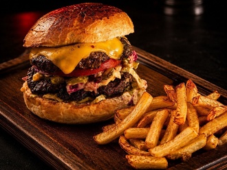 Boom Double Cheeseburger görseli