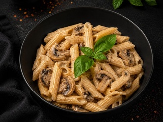 Mantarlı Kremalı Penne görseli