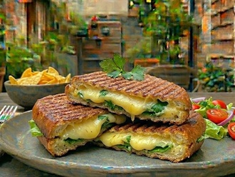 Çift Kaşarlı Tost görseli