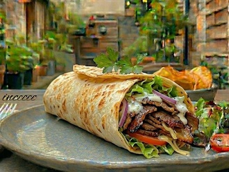 Kaşarlı Et Döner Dürüm (80 Gr.) görseli