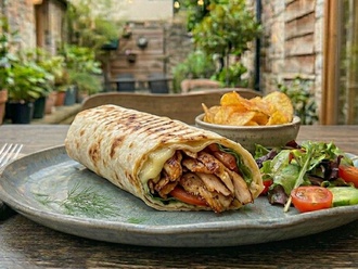 Kaşarlı Tavuk Döner Dürüm görseli