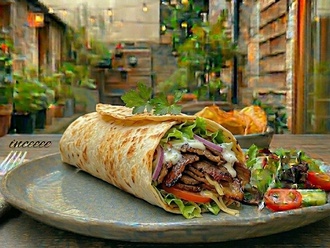 Et Döner Dürüm (80 Gr.) görseli