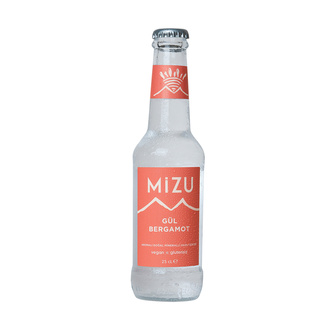 Mizu Gül & Bergamot Aromalı Soda (25 Cl.) görseli
