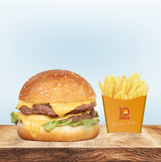 Double Trüf Burger Menü görseli