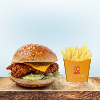 Tenders Burger Menü görseli