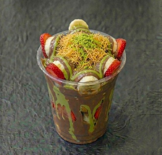 Dubai Bardak Waffle görseli