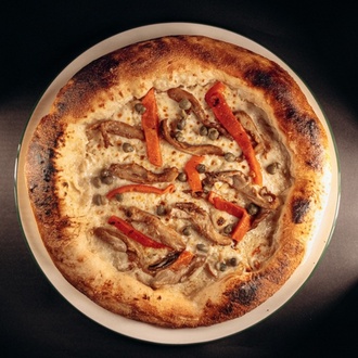 İstiridye Mantarlı Pizza görseli
