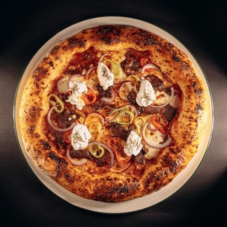 Kavurmalı Pizza görseli