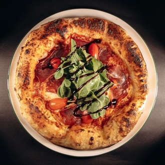 Pastırmalı Pizza görseli