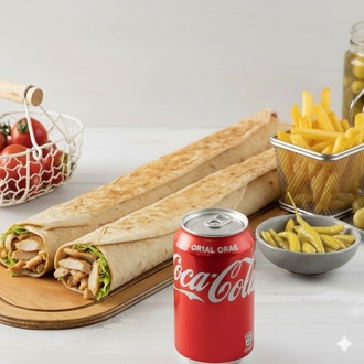 (70 Cm) Özel Soslu Zurna + Kutu Kola + (Porsiyon) Patates görseli