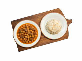 Etli Nohut & Pirinç Pilavı (350 Gr.) görseli