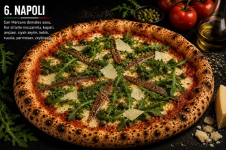 Pizza Napoli görseli
