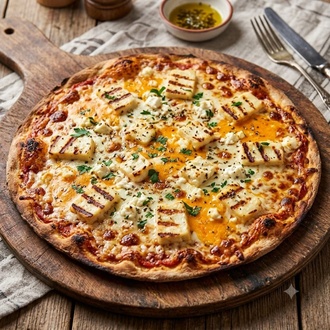 Peynirli Pizza (Orta) görseli