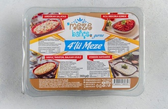 4'Lü Meze Tabağı görseli
