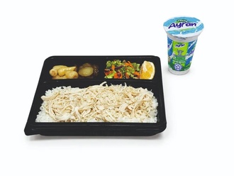 Tavuklu Pilav & Sütaş Ayran (175 Ml) görseli