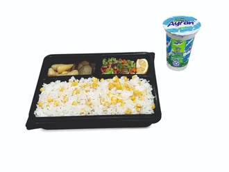 Mısırlı Pilav & Sütaş Ayran (175 Ml) görseli