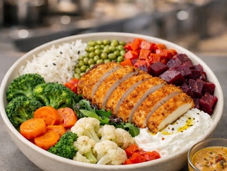 Tavuk Şinitzel Bowl görseli