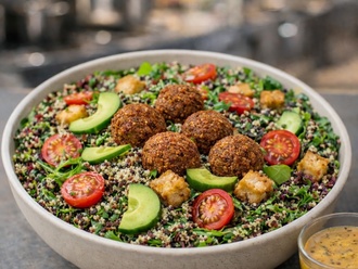 Falafelli Salata görseli
