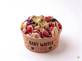Choco Berry Kova Waffle görseli