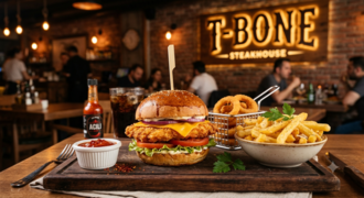 T-bone Chicken Burger görseli