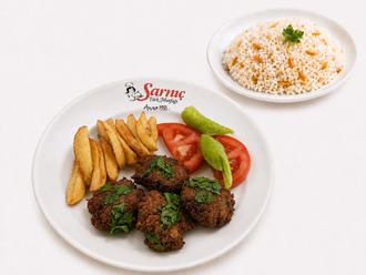Izgara Anne Köfte Porsiyon Ve Yardımcı Yemek görseli