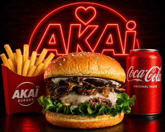 Akai Mushroom Burger Menü görseli