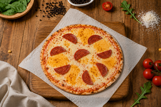 Cheddar Deluxe Artizan Ekşi Mayalı El Açması Pizza 30Cm görseli