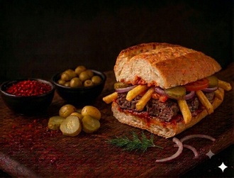 Yarım Ekmek Köfte görseli