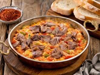 Kavurmalı Menemen görseli