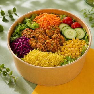 Sebze Köfteli Salata görseli