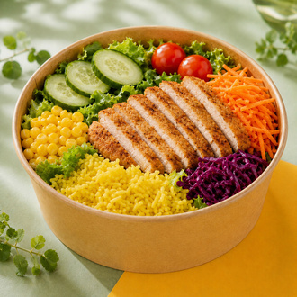 Schnitzel Salata görseli