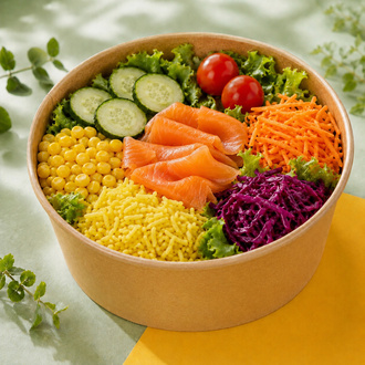 Somon Füme Salata görseli