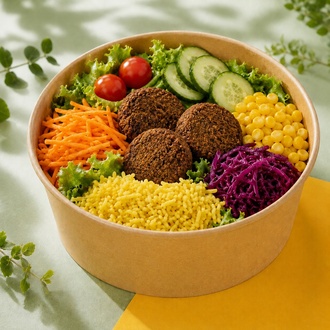 Falafel Salata görseli