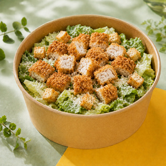 Çıtır Tavuk Sezar Soslu Salata görseli
