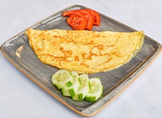 Cheddarlı Omlet görseli