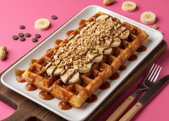 Yer Fıstıklı Waffle görseli
