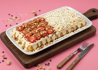 Kar Beyazı İnci Waffle (2 Kişilik) görseli