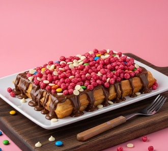Gökkuşağı Waffle görseli